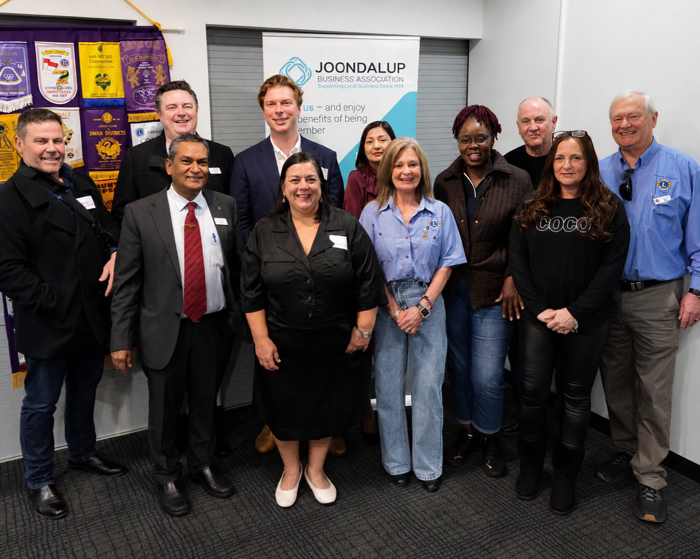 JBA members at a community business gathering